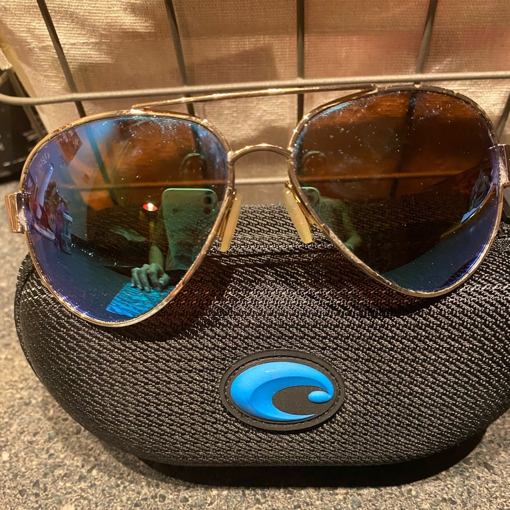 Costa 580 lens polarized sunglasses.